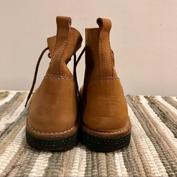 PRIVATELY SOLD!!! Vintage HO2 Studio tan suede leather ankle boots - Picture 11 of 14